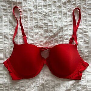 DKNY Red Bra Size 34B